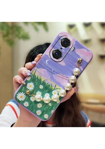 Huawei Honor 60 Pro Çiçek Telefon Kılıfı (Yurt Dışından)