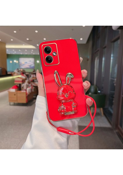 Xiaomi Redmi Note 12 Pro Plus Elektroliz Tavşan Telefon Kılıfı (Yurt Dışından)