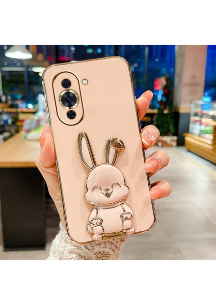 Huawei Nova 10 Elektroliz Tavşan Telefon Kılıfı (Yurt Dışından)