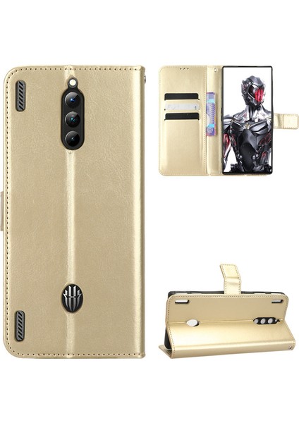 Nubia Red Magic 8 Pro Deri Cüzdan Telefon Kılıfı (Yurt Dışından)