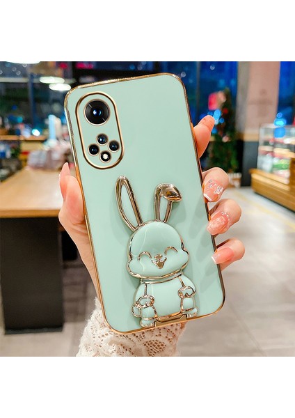 Huawei Nova 9 Elektroliz Tavşan Telefon Kılıfı (Yurt Dışından)