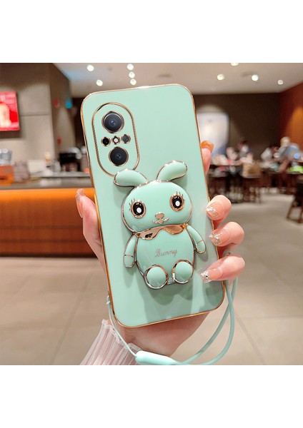 Huawei Honor 50 Se Elektroliz Tavşan Telefon Kılıfı (Yurt Dışından)