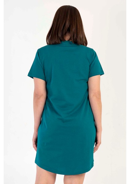 Pamuklu Kadın Büyük Beden Kısa Kol Gecelik fırsatları