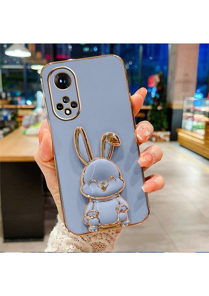 Huawei Nova 9 Elektroliz Tavşan Telefon Kılıfı (Yurt Dışından)