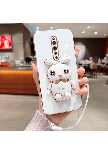 Oppo Reno 2z Elektroliz Tavşan Telefon Kılıfı (Yurt Dışından)