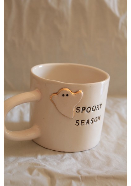 Halloween Temalı Spooky Season El Yapımı Kupa modelleri