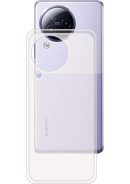 Xiaomi Civi 3 Slim Serisi Soft Tpu Silikon Kılıf - Şeffaf AL3324