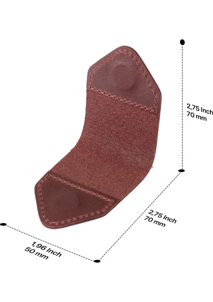 Hakiki Deri El Yapımı Kitap Ayracı (2'li Set) indirimleri