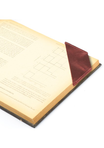 Hakiki Deri El Yapımı Kitap Ayracı (2'li Set) modelleri