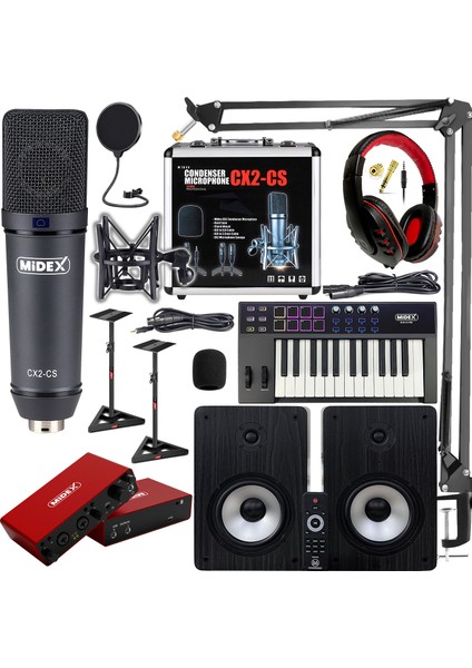 Wizard Paket 6 Stüdyo Ekipmanları Seti