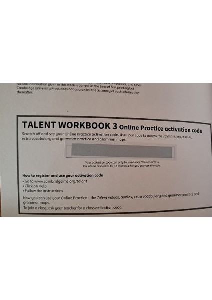 University Talent 3 Student's Book - Workbook With Online Practice