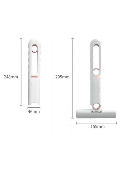 Buffer® Çok Amaçlı Cam Fayans Mini Temizlik Mopu Fırçası