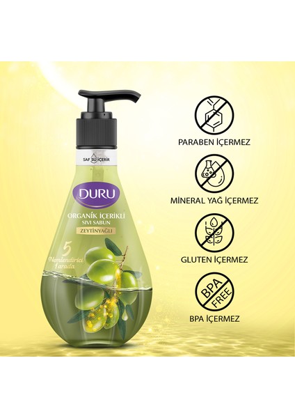 Organik Içerikli Zeytinyağlı Sıvı Sabun 3X500ML modelleri