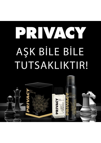 Gold Men Erkek Deodorant 3x150ml