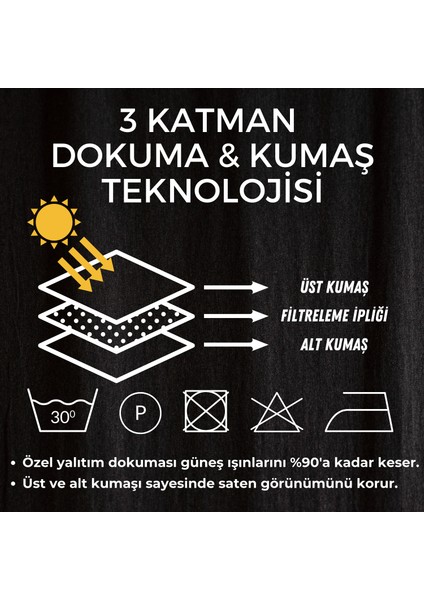 Blackout Karartma Perde Kahve fırsatları