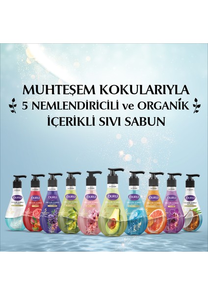 Organik Içerikli Hindistan Cevizli Sıvı Sabun 3X500ML indirimleri