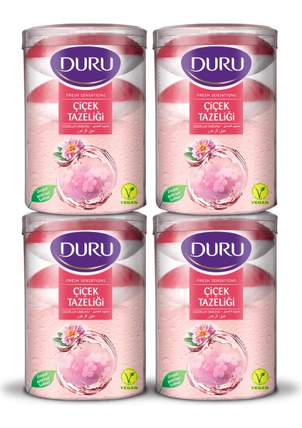 Fresh Sensations Çiçek Tazeliği 16 Adet Güzellik Sabunu 4X400GR