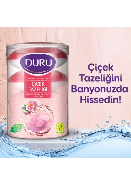 Fresh Sensations Çiçek Tazeliği 16 Adet Güzellik Sabunu 4X400GR fiyatları