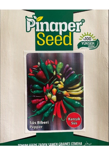 Biber - Karışık Süs Biber