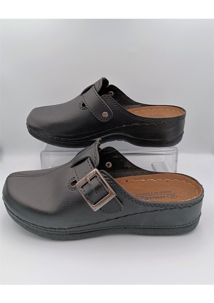 Terlik Kadın Siyah Sabo Terlik Önü Kapalı Terlik Dar Kalıp fiyatları