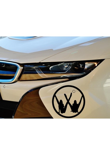 Oto Sticker-Kaput Sticker Araç Sticker-Araç Cam Sticker 20*20 cm