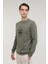 A10139842408010 Lumberjack Erkek Sweat Haki 2