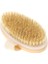 %100 Doğal Natural Vücut Fırçası - Masaj Selülit Fırçası - At Kılı Fırça - Banyo Masaj Peeling Selülit Çatlak Batık Giderici 1