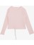 Kız Çocuk Uzun Kollu Tişört Büzgülü 8-14 Yaş, Pembe 1
