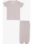 Kız Bebek Kısa Kollu Pijama Takımı Desenli 9 Ay-3 Yaş, Pembe 1