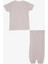 Kız Bebek Kısa Kollu Pijama Takımı Desenli 9 Ay-3 Yaş, Pembe 2
