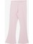 Kız Çocuk Ispanyol Paça Taytlı Crop Takım 5-10 Yaş, Pembe 4