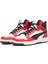 Rebound V6 Unisex Günlük Spor Ayakkabı 392326-04 Siyah-Krmz 2