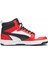 Rebound V6 Unisex Günlük Spor Ayakkabı 392326-04 Siyah-Krmz 4