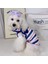 Evcil Hayvan Kıyafeti - Beyaz / Mavi (Yurt Dışından) 3