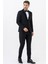 Meksiko D112 Şal Yaka Slim Fit Damatlık Takım Elbise Siyah 3