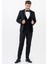 Meksiko D112 Şal Yaka Slim Fit Damatlık Takım Elbise Siyah 4