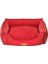 Premium Mochi Kedi Köpek Yatağı Kırmızı Small 60X50X19 cm 1