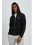 Erkek Fermuarlı Sweat EM049-BK 2