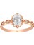 Pırlanta ve Beyaz Topaz Taşlı Henna Yüzük 0447R0040 2