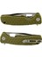 Badger Tanto Flipper Large Green Çakı 2