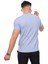 Erkek Bisiklet Yaka Standart Pamuk Erkek Basic T-Shirt 2