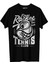 Erkek Tenis Temalı Regular Tişört 1