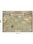 Fantastik Canavarlar Mappa Mundi Duvar Örtüsü Halısı 2