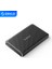 Type-C Usb3.0 To USB 2.5 Inç HDD SSD Harici Slim Harddisk Kutusu, 2189C3-V1-BK, Siyah 2