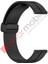 Redmi Watch 3 Active Uyumlu Silikon Kordon Magnetik D Tokalı Spor Kayış Mıknatıslı Toka 4