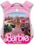 Barbie Kız Okul Çantası Barbie Polyester Yansıtıcı Şerit Sırt Çantası Büyük Kapasiteli Öğrenci Sırt Çantası (Yurt Dışından) 1