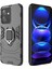 Xiaomi Redmi Note 12R Pro Batman Serisi Yüzük Standlı Armor Kılıf - Siyah AL3349 1
