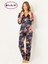 Doğal Viskon Soft Yumuşak Düğmeli Pijama Takımı 5
