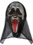 Ghost Scream Mask Kapüşonlu Plastik Çığlık Hayalet Maskesi Eskitme Gümüş Renk 3