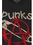 Punk Is Not Dead Rock Sokak Street Culture Baskılı Siyah T-Shirt Tişört 2